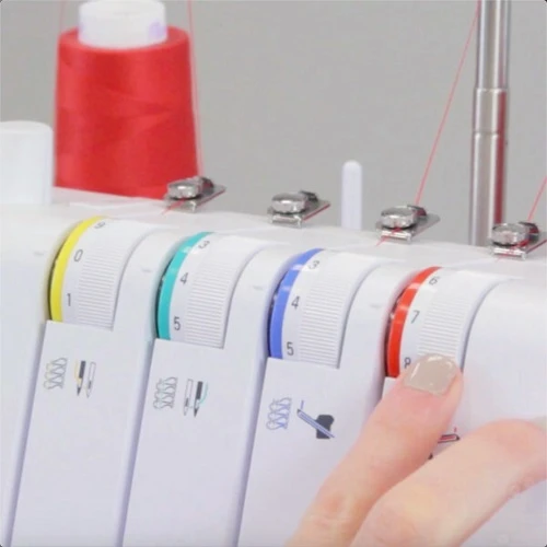 change the thread tension and other settings change the thread tension and other settings